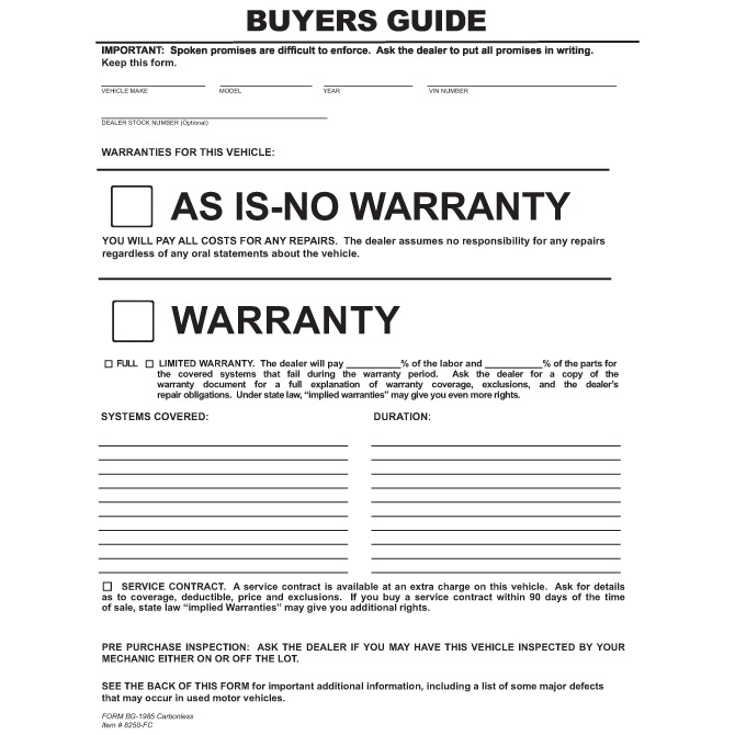 Pressure Sensitive Buyers Guide | As Is | No Warranty | Buy Now - Estampe